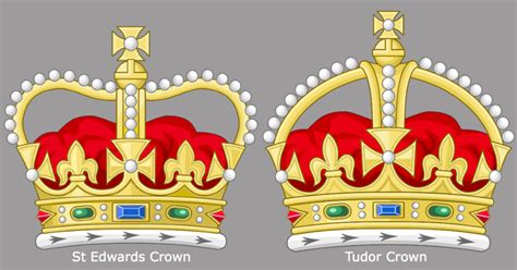 tudor crown vs st edward's crown|st edward the crown jewel.